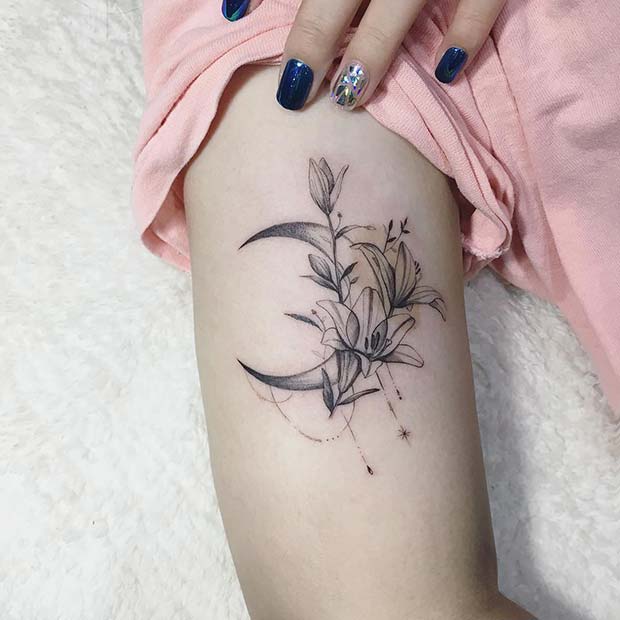 25 Best Lily Tattoo Designs 2023