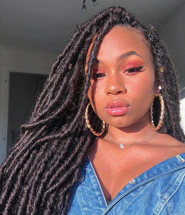 Featured image of post Crochet Locs Styles For Women : If you&#039;re a black woman on your natural hair journey, then you&#039;re in the right place to find your next protective style.