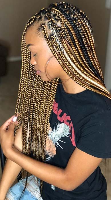 25 Crochet Box Braids Hairstyles for Black Women - StayGlam