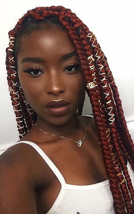 25 Crochet Box Braids Hairstyles for Black Women | StayGlam
