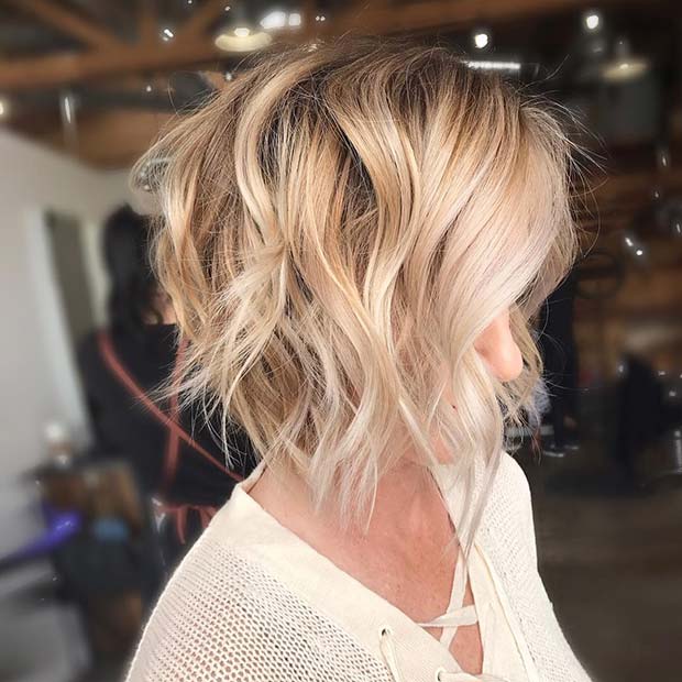 short blonde haircuts 2019