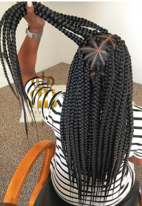 41 Pretty Triangle Braids Hairstyles You Need to See - StayGlam - StayGlam