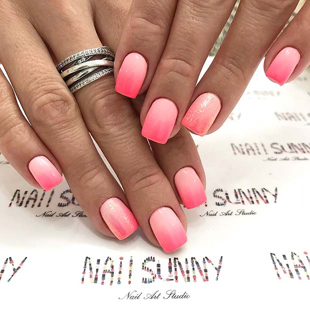 23 Cute and Simple Ideas for Ombre Nails | StayGlam