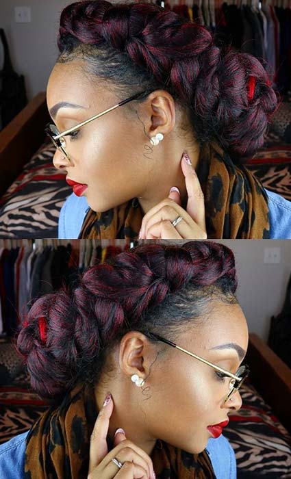 Butterfly Halo Braid