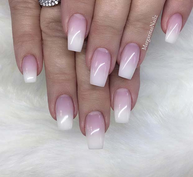 Ombre French Manicure Nail Designs