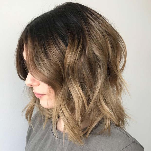 Chic Short Ombre Bob