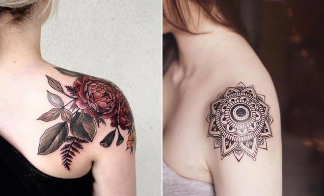 30 Most Popular Shoulder Tattoos For Women in 2023  Saved Tattoo