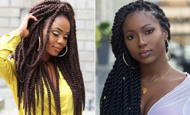 twist cornrow hairstyles