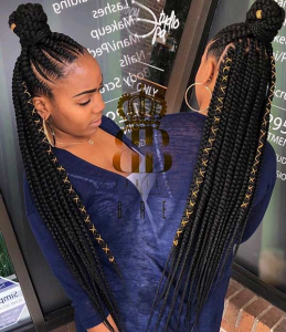 25 Braid Hairstyles with Weave That Will Turn Heads - StayGlam - StayGlam