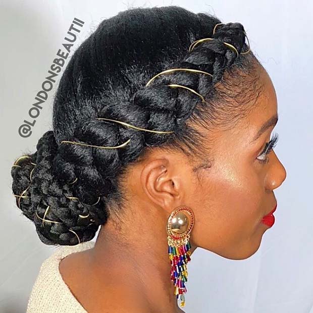 23 Beautiful Braided Updos For Black Hair StayGlam 23 Beautiful Braided Updos For Black Hair StayGlam