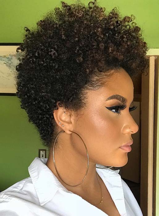 51 Best Short Natural Hairstyles for Black Women | Page 4 of 5 | StayGlam