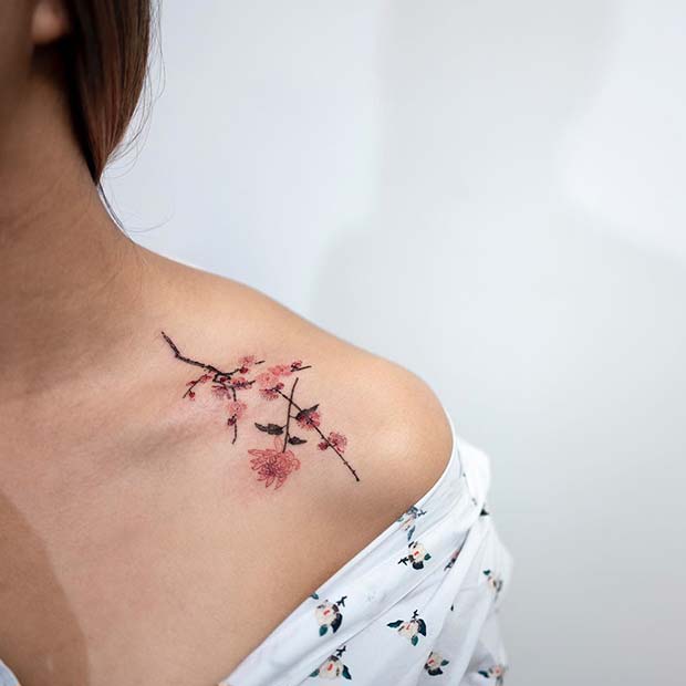 43 Beautiful Flower Tattoos for Women - Page 3 of 4 - StayGlam