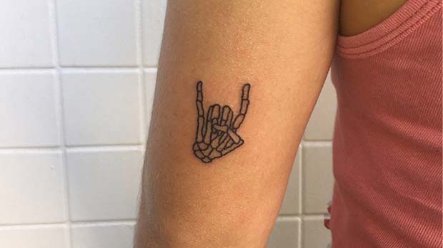 Rock On Tattoo