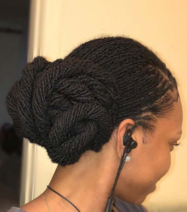 23 Trendy Ways To Wear Sisterlocks In 2019 - StayGlam - StayGlam