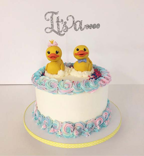 Duck Baby Shower Cakes And Diaper Cakes You Must See