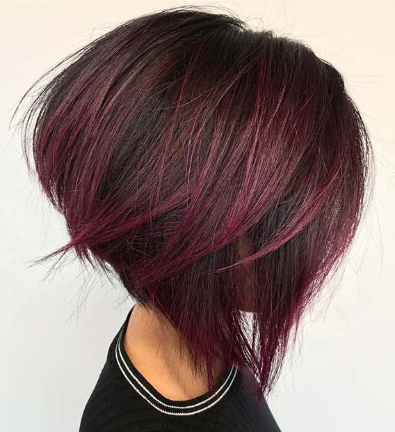 43 Burgundy Hair Color Ideas and Styles for 2019 - StayGlam