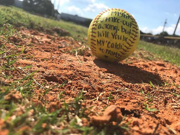 Baseball Prom Proposal Idea