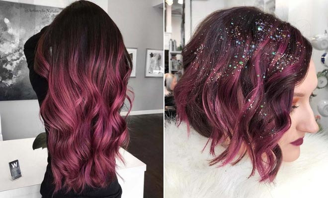 43 Burgundy Hair Color Ideas And Styles For 2019 Page 2 Of