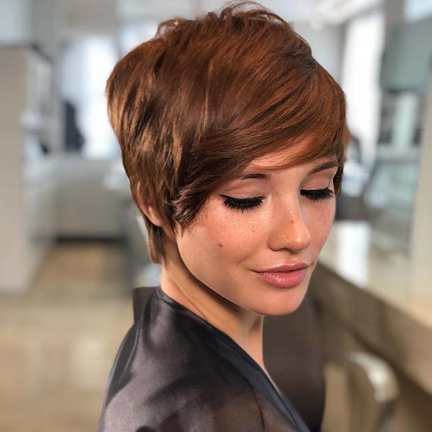 23 Trendy Ways To Wear Short Hair With Bangs Stayglam