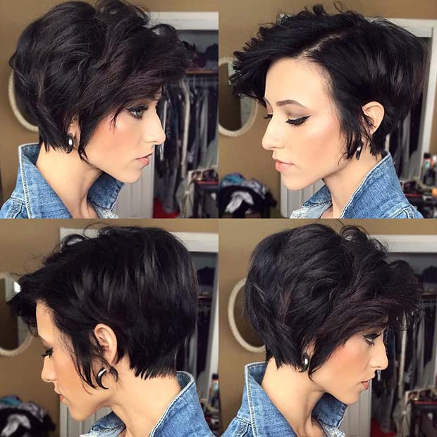 Long Pixie Hairstyle
