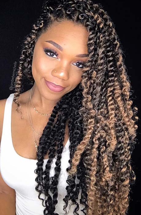 25 Gorgeous Passion Twists Hairstyles | Page 2 of 2 | StayGlam