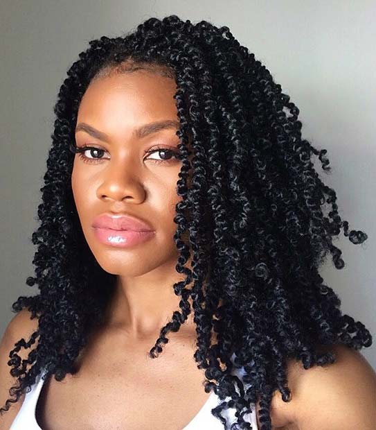 Mid Length Passion Twists