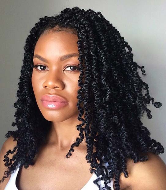 25 Gorgeous Passion Twists Hairstyles Crazyforus