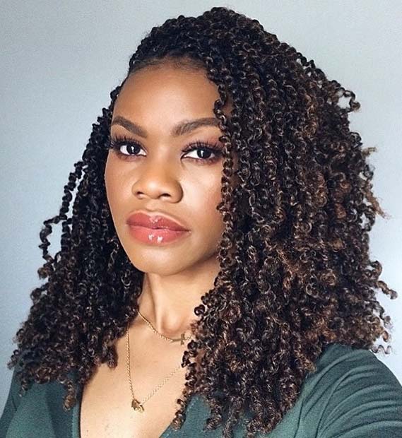 Medium Length Kinky Twist Find Your Perfect Hair Style