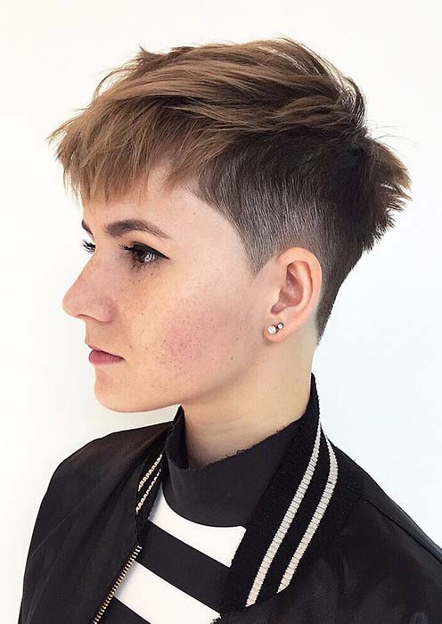 Modern Short Haircut for Women