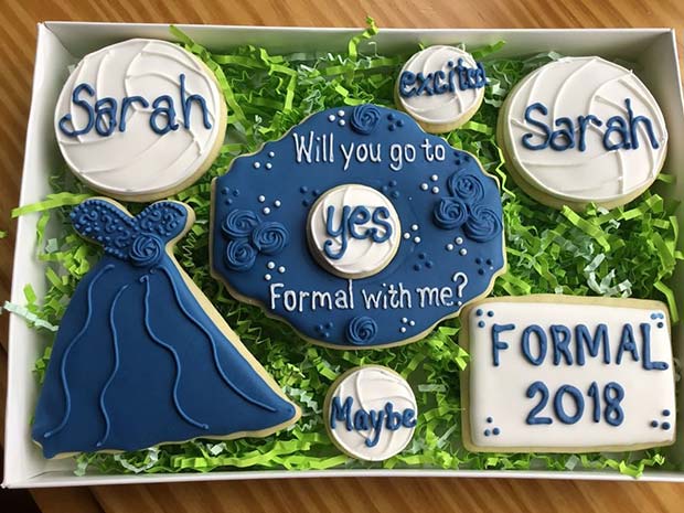 Prom Proposal Cookies