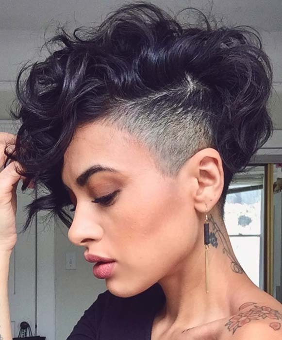 Side Shave Haircut 