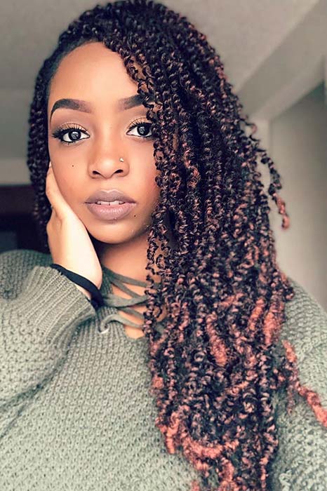Simple and Stylish Passion Twists
