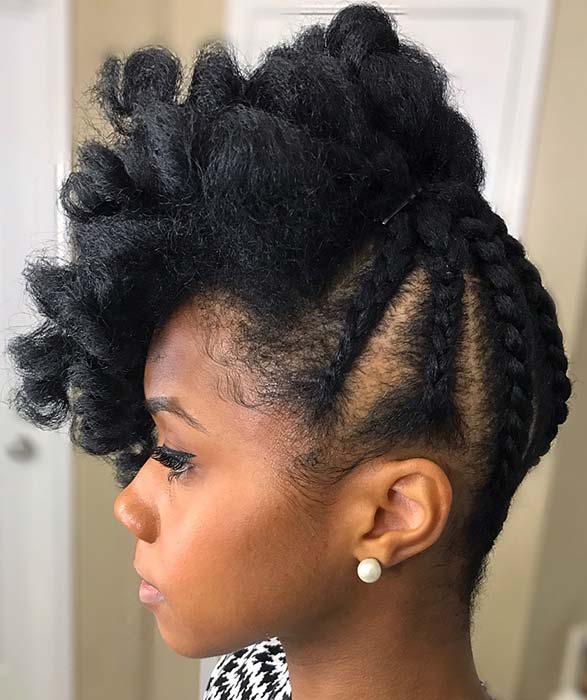 Top 50 black natural hairstyles for medium length hair 202223  Legitng