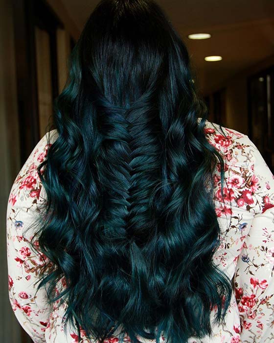 43 Beautiful Blue Black Hair Color Ideas To Copy Asap Stayglam Eu Vietnam Business Network 