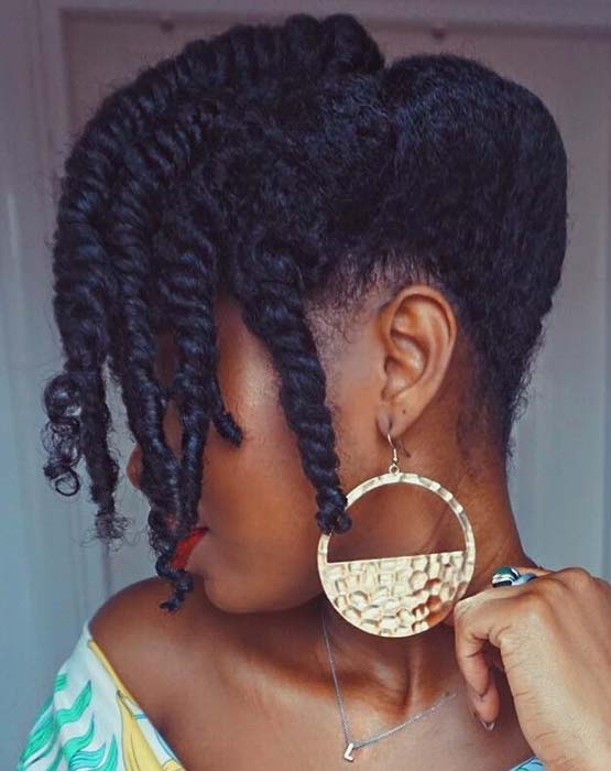 Trendy Updo Idea for All Lengths 