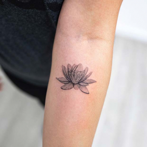 45 Pretty Lotus Flower Tattoo Ideas for Women - StayGlam - StayGlam