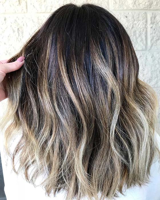 47 Stunning Blonde Highlights for Dark Hair - Page 5 of 5 - StayGlam