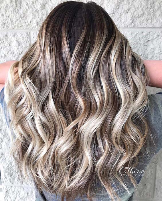 47 Stunning Blonde Highlights for Dark Hair - Page 4 of 5 - StayGlam