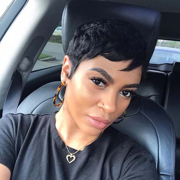 Chic and Simple Short Pixie