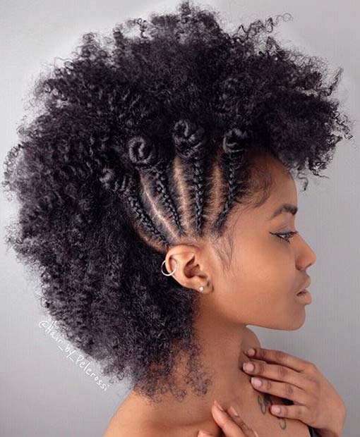 Cool Frohawk Hairstyle Idea 