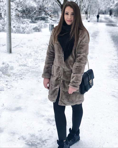 Stylish Cozy Winter Coat 