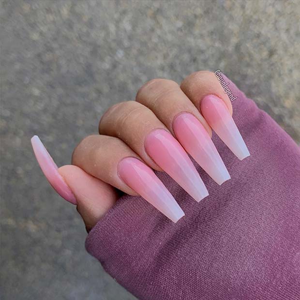 Elegant Ombre Nails