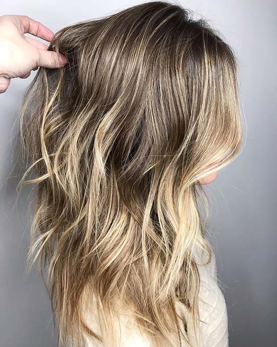 Dirty Blonde Hair with Light Blonde HighlightsÂ 