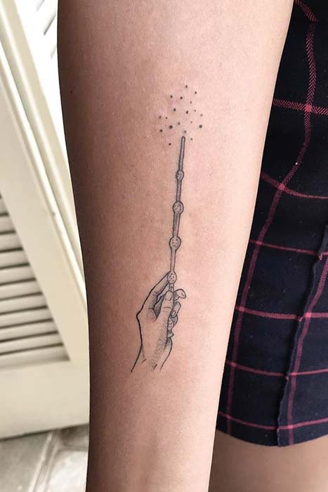 Magical Harry Potter Tattoo Idea