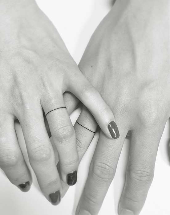 20 Unique Wedding Ring Tattoo Ideas to Inspire Your Own