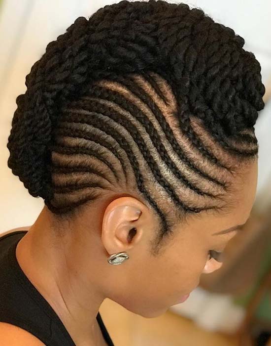 23 Mohawk Braid Styles That Will Get You Noticed  Page 2 