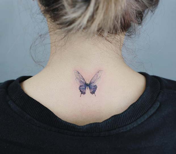 Pretty Butterfly Tattoo Idea