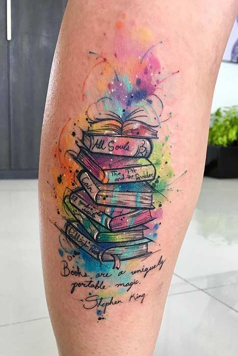 Tatuagem de Stephen King Quote Tattoo