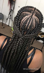 45 Best Ways to Rock Feed In Braids this Season - StayGlam - StayGlam