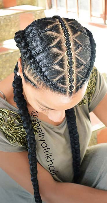 Two Layer Braids: Elevate Your Hairstyle with this Trendy Look - OATUU